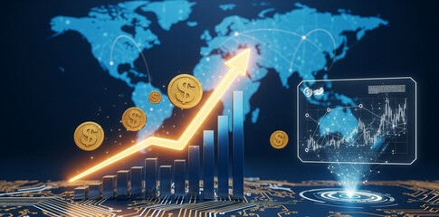Worldwide Trade and Economy Concept