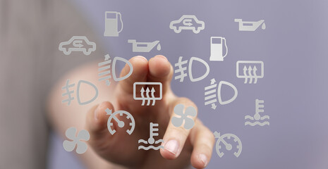Learn to recognize and understand common car dashboard warning lights and symbols.  Prevent costly...