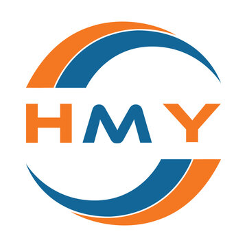 HMY letter design. HMY letter technology logo design on a white background. HMY Monogram logo design for an entrepreneur and business.