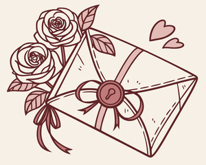 Romantic Love Vector