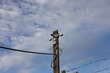 cross on the sky