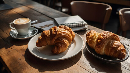 coffee and Croissants A Perfect Breakfast