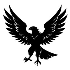 eagle with wings