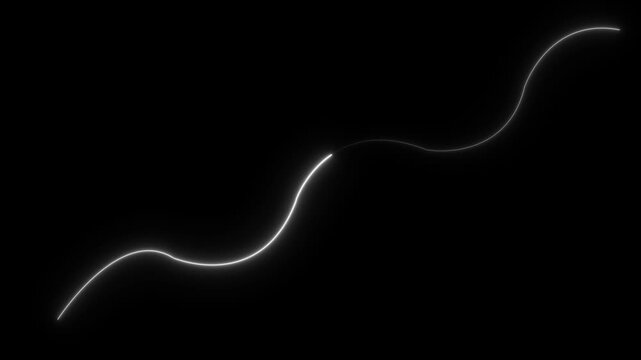 Neon glowing arrow up business graph icon animation .Neon business chart growth concept black background . 4k video....