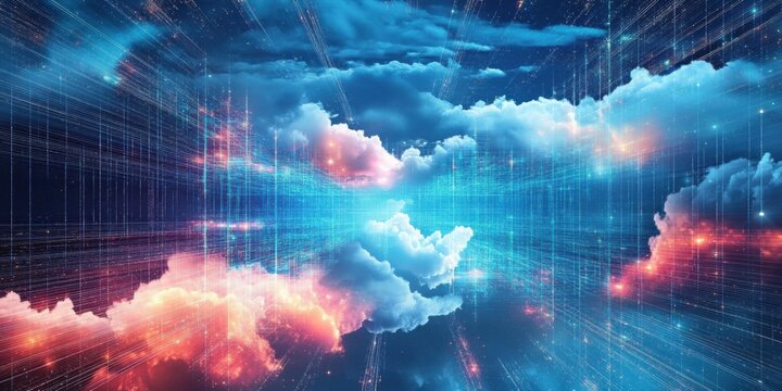 Real-Time Data Synchronization Across Cloud Platforms- real-time data synchronization across cloud platforms with an image displaying data being synchronized between multiple