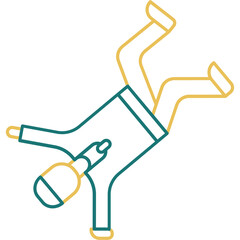 Breakdance Vector Icon