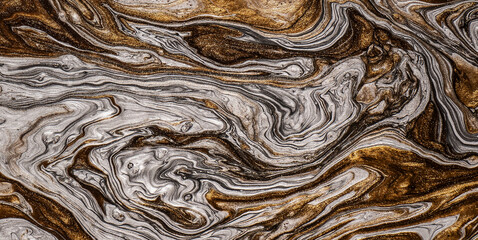 Abstract Design of Seamless Grunge and Ocean-Inspired Textures