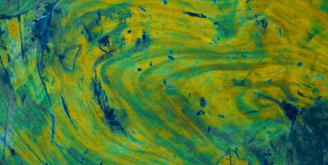 A Grunge and Water Pattern in a Colorful Artistic Design
