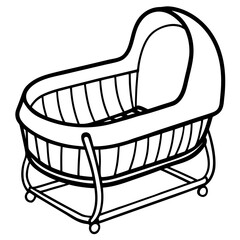 baby carriage vector illustration