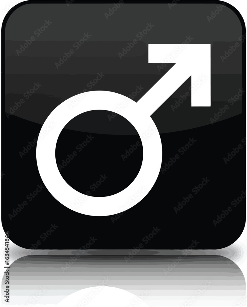 Poster vector art of vector illustration of a simple black speech bubble design element for communication a