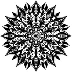 Abstract flower icon