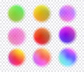 Circular Light Flow with Vibrant Colors