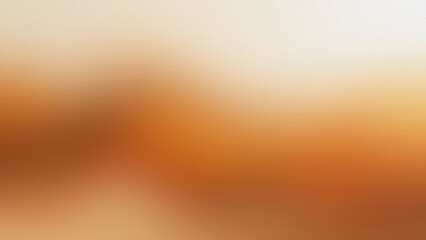 Abstract grainy texture with orange gradient background for design and art