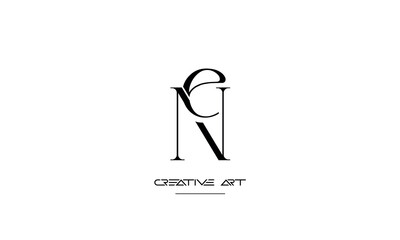 NE, EN, N, E abstract letters logo monogram