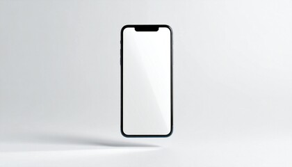 Modern Smartphone Mockup with Blank Screen