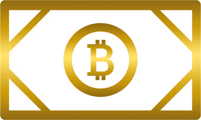 Gold Money Bit Coin Vector.eps