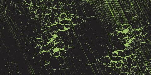 Minimalist Abstract Green Grunge Texture with ground cracks For Banner, Cover, and Flyer. vector illustration