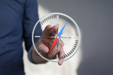 Find your path.  Modern business navigation concept. Stock photo.