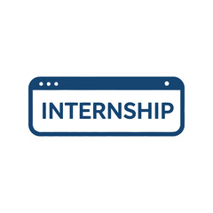 Internship program window graphic career development opportunity job training experience