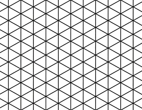 Geometric pattern of repeating triangles