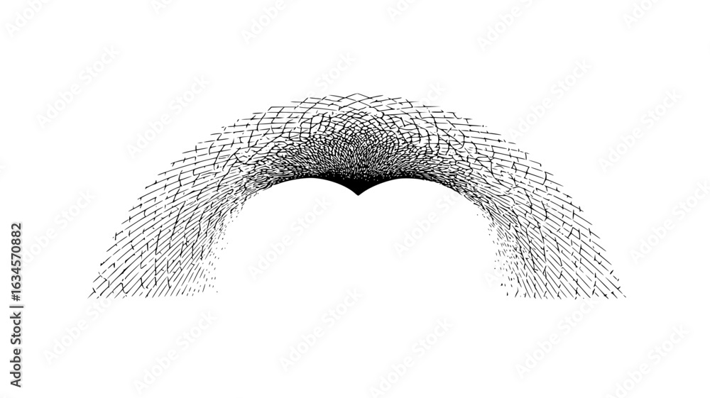 Poster abstract geometric pattern design with black lines and shapes for background and wallpaper concept a