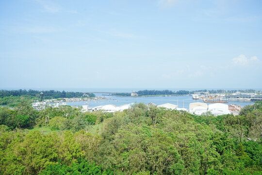 Seashore View of Anping in Tainan, Taiwan - 台湾 台南 安平の海岸

