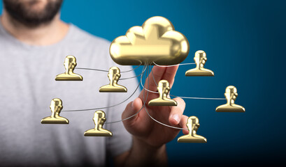 Secure cloud network for efficient data sharing and collaboration. Enhance teamwork and...