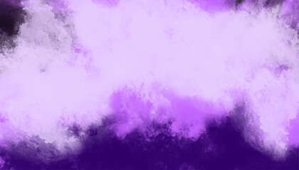 Dreamy Purple Mist Cloudscape Abstract Art