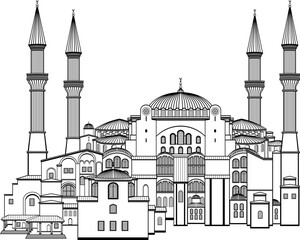 Hagia Sophia in Istanbul, Turkey