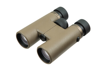 Binoculars for outdoor observation, isolated.