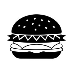 fast food burger