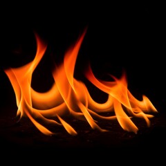 Generative AI, Abstract background image of flames