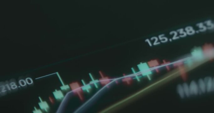 The highest price of Bitcoin on graph