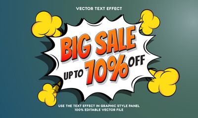 Big sale with cartoon style black friday for promotional banner poster