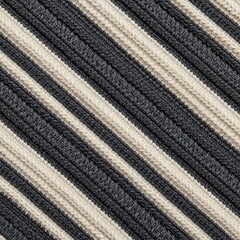 Diagonal stripes textile texture in blue and beige tones, seamless fabric weave for fashion backdrop and product packaging design