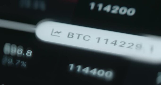 Bitcoin price and Buy and Sell orders