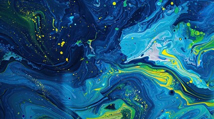 Colorful acrylic oil spill and oil liquid background for display or montage your products. Mockup for display of product. Chromatic explosion of liquid pigments.