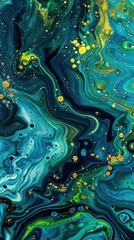 Colorful acrylic oil spill and oil liquid background for display or montage your products. Mockup for display of product. Chromatic explosion of liquid pigments.