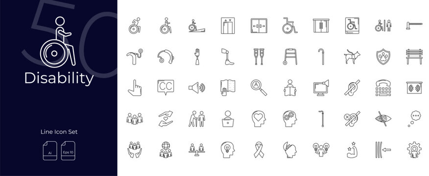 Information Line Editable Icons set. Vector illustration in modern thin line style of Information icons: support, assistance, info, etc