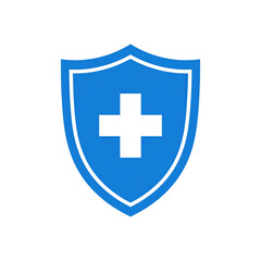 Obraz premium Health safety symbol representing protection measures for health and well-being in various settings