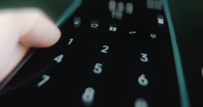 Performing mathematical calculations with a timer to train the brain