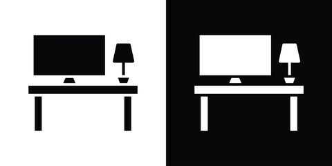 Workspace icon, simple flat style. for ui or ux designs