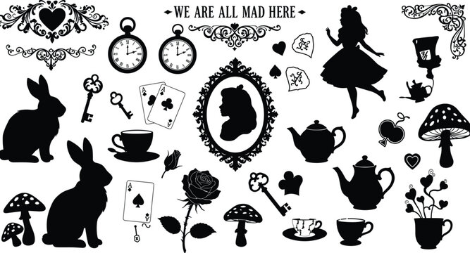 Alice In Wonderland Symbols