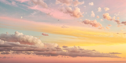 Fototapeta premium sunset in the mountains