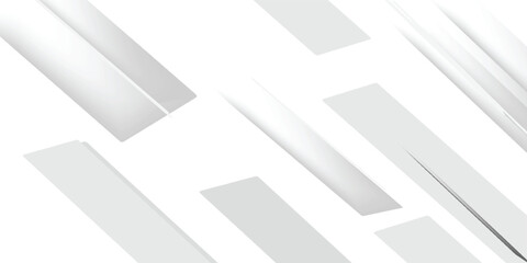 Abstract white and grey background. Subtle abstract background, blurred patterns. Light pale vector background. Abstract pale geometric pattern.