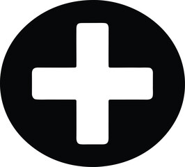 plus sign vector icon.