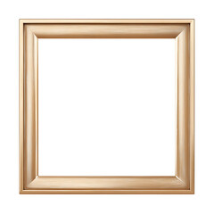 Square gold frame empty picture art design home decor