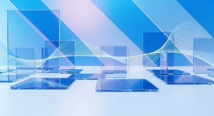 abstract blue background