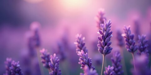 Obraz premium Lavender to amethyst blur, silky smooth transition , texture, transition