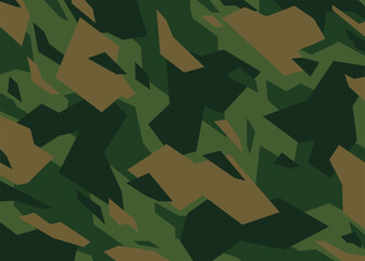 green modern camouflage pattern. vector background illustration for web, banner, backdrop or surface design use